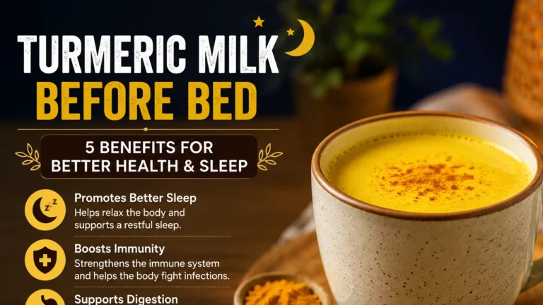 turmeric milk before bed benefits recipe and precautions