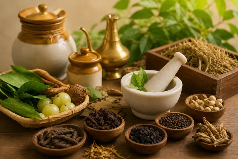 Unani medicine beginner guide with herbs and doctor consultation